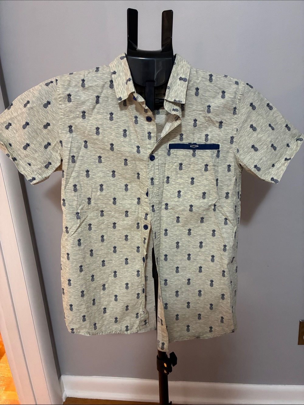 Urban Planet Short Sleeve Button-Down Shirt 2 for $20